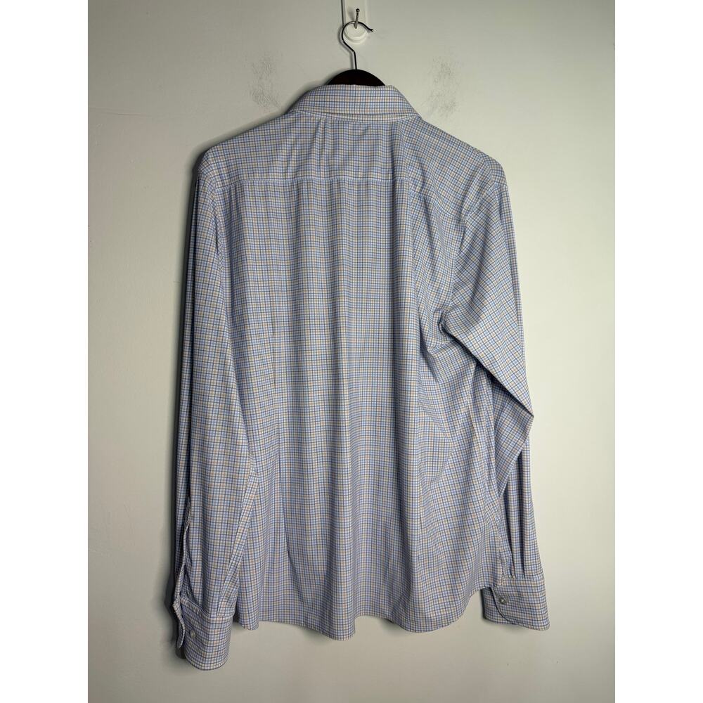 Porter & Ash long-sleeve dress shirt with their "Kinetic Stretch" material Sz XL - Picture 3 of 6